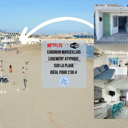 Le Vrai Cabanon De La Pointe Rouge Apartment Marseille Luaran gambar